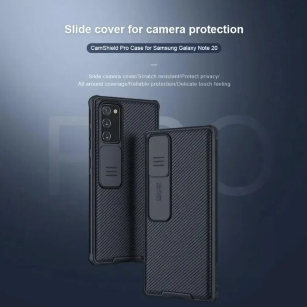 Nillkin CamShield for Samsung Note20 Ultra S20 Slide Camera Protection Case